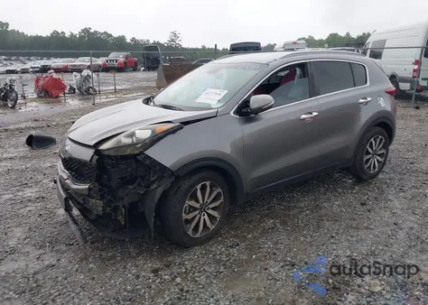 2018 Kia Sportage Ex z USA, uszkodzony, nr VIN KNDPN3AC0J7310720